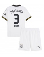 Borussia Dortmund Waldemar Anton #3 Kolmaspaita Lasten 2024-25 Lyhythihainen (+ shortsit)